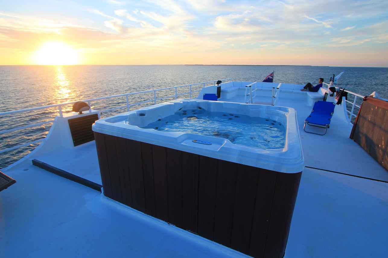 Hot Tub on the Avalon II Cuba