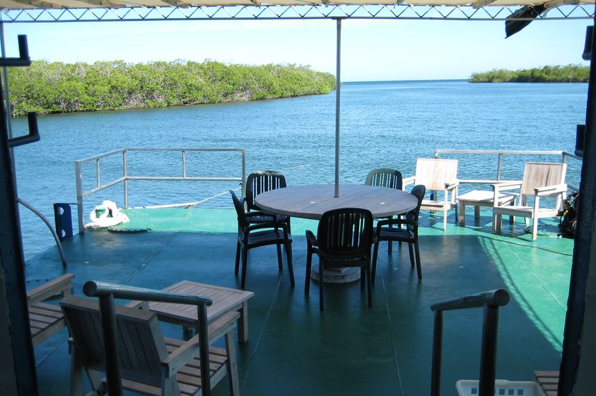 Outdoor leisure deck - Tortuga Liveaboard
