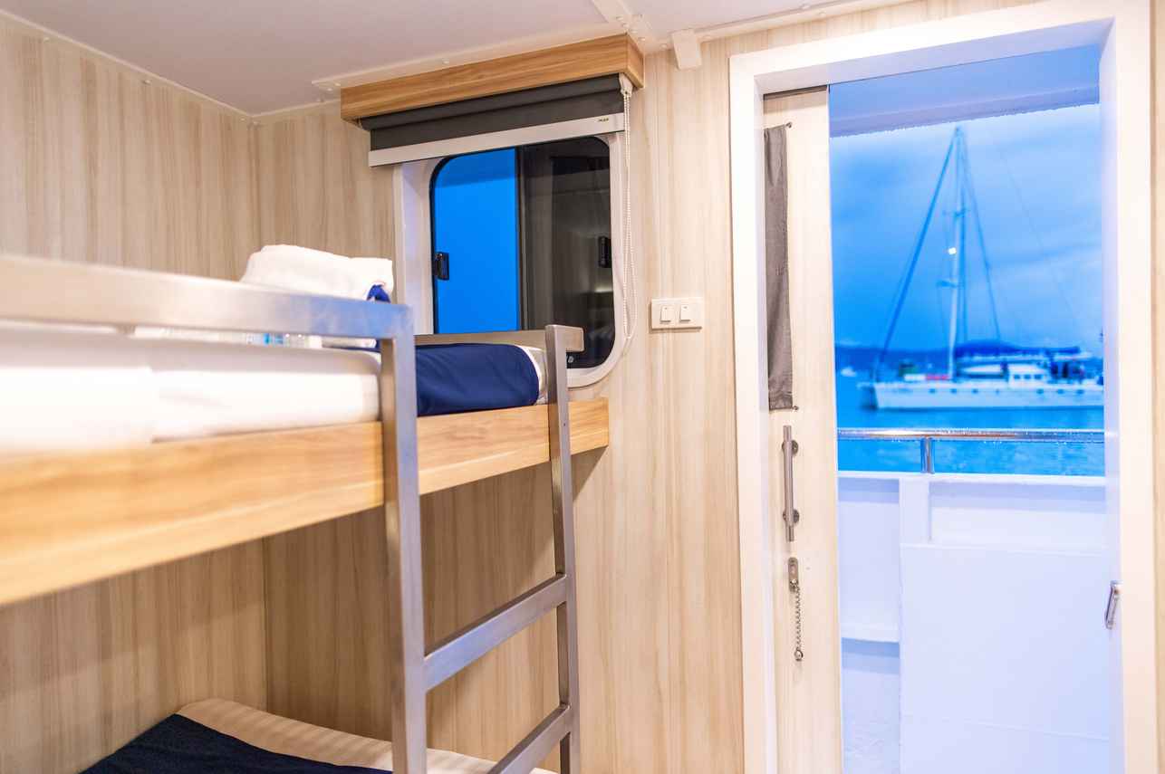 Cabine Dupla Solteiro - Deep Andaman Queen