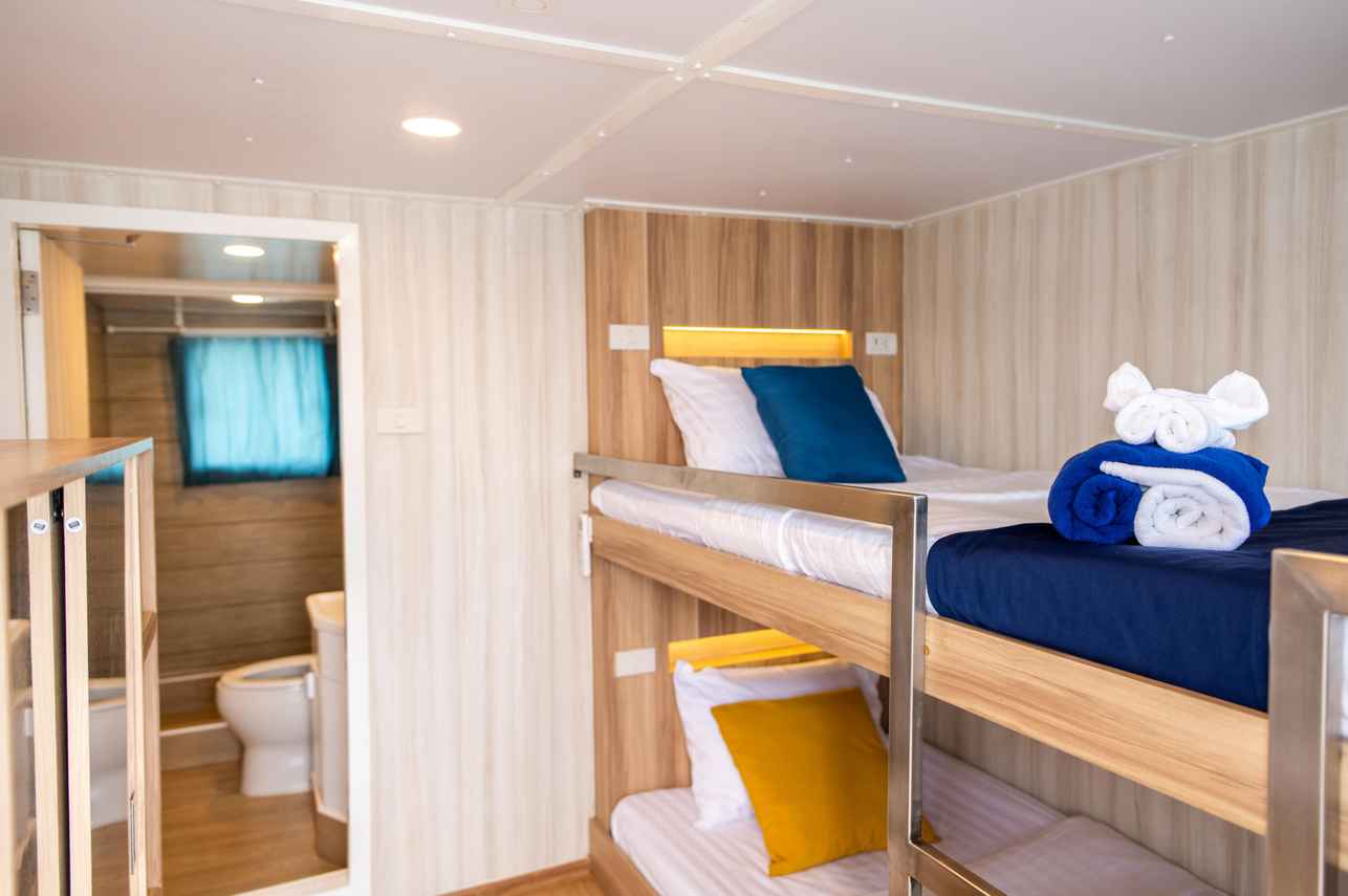 Cabine Dupla Solteiro - Deep Andaman Queen