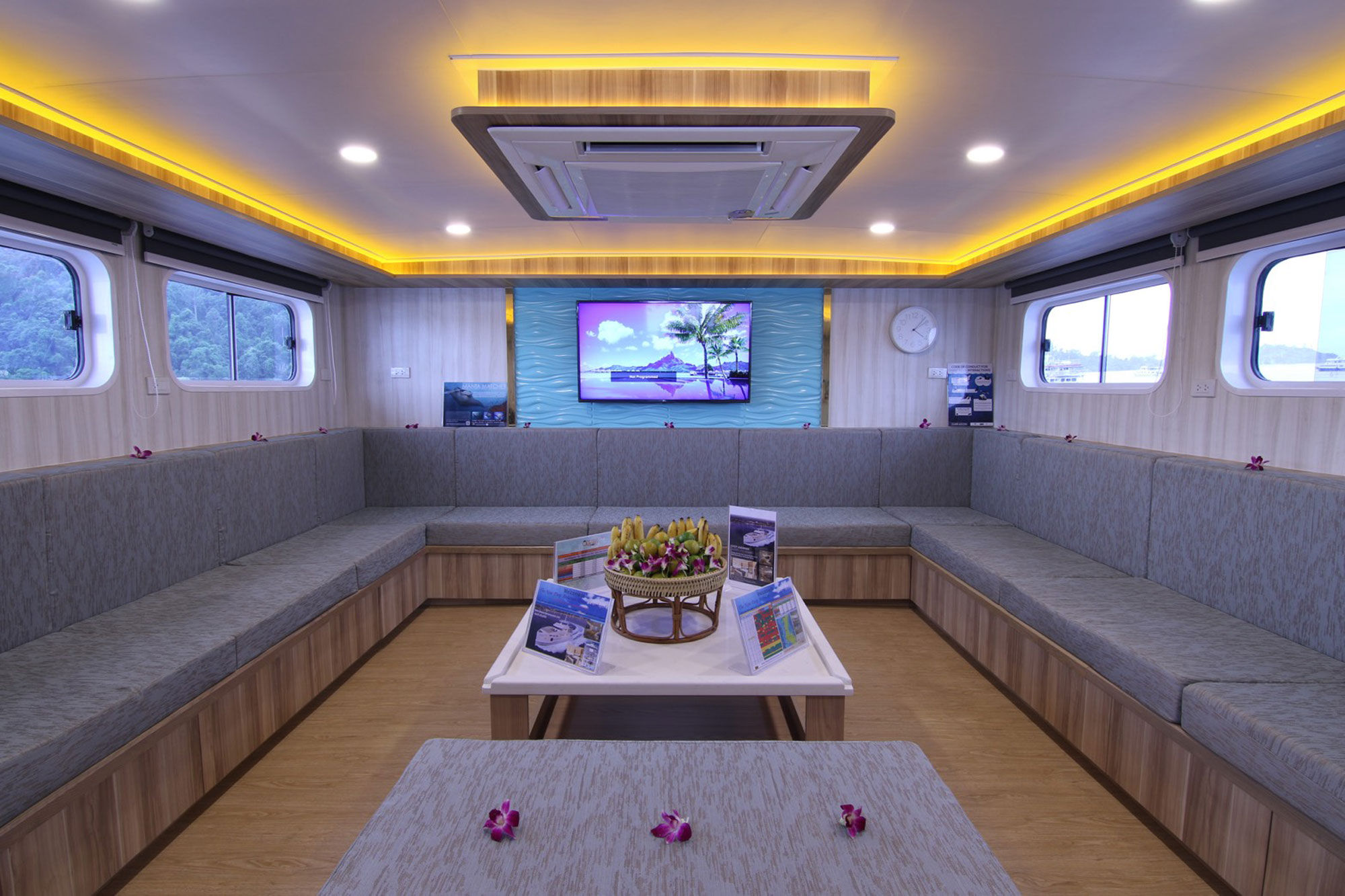 Salon interior - Deep Andaman Queen