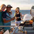 Barbeque on board