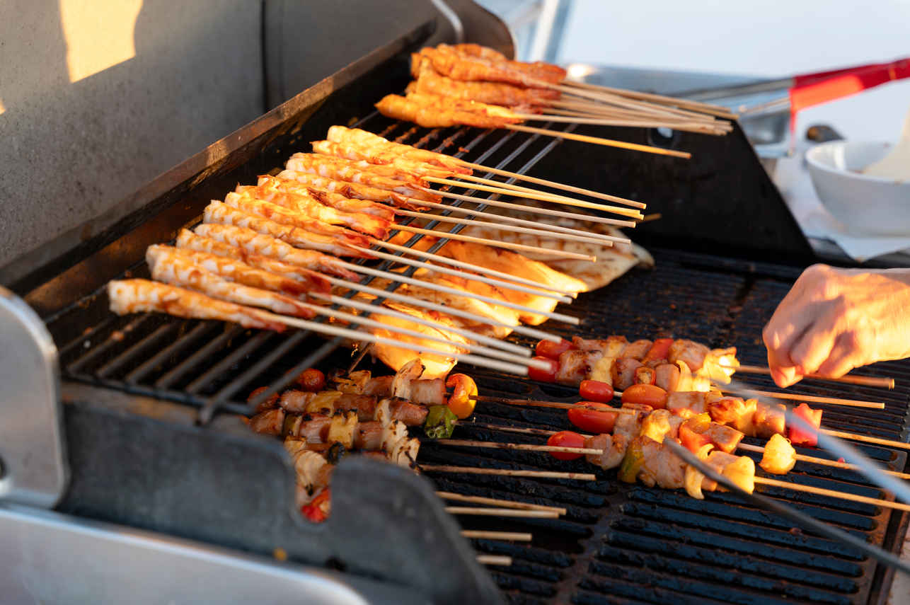 Barbeque on board