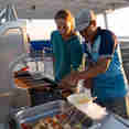 Barbeque on board