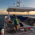 Barbeque on board