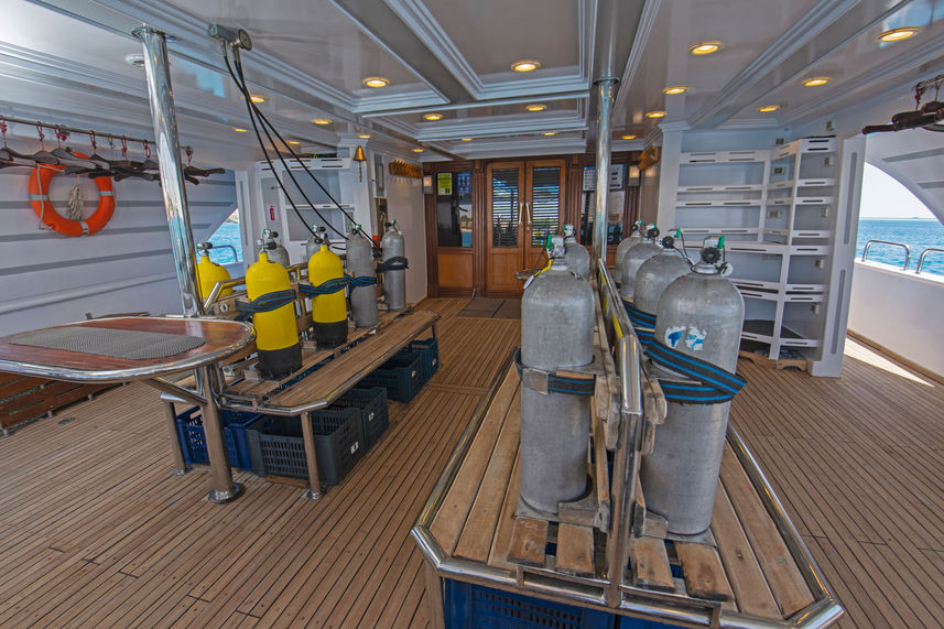 Dive deck - Golden Dolphin II