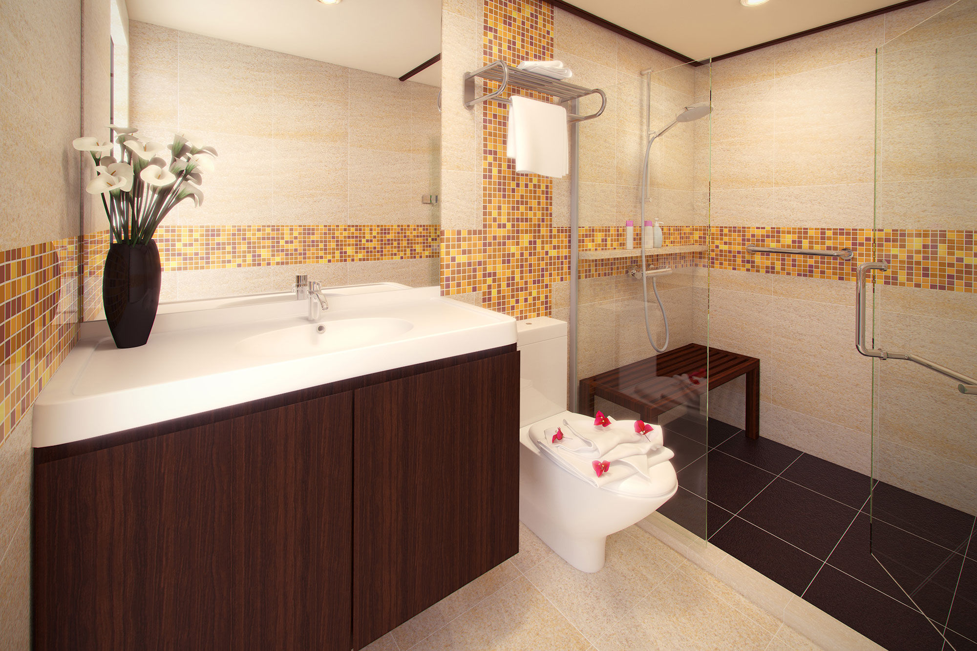 En-Suite bathrooms - Blue Manta