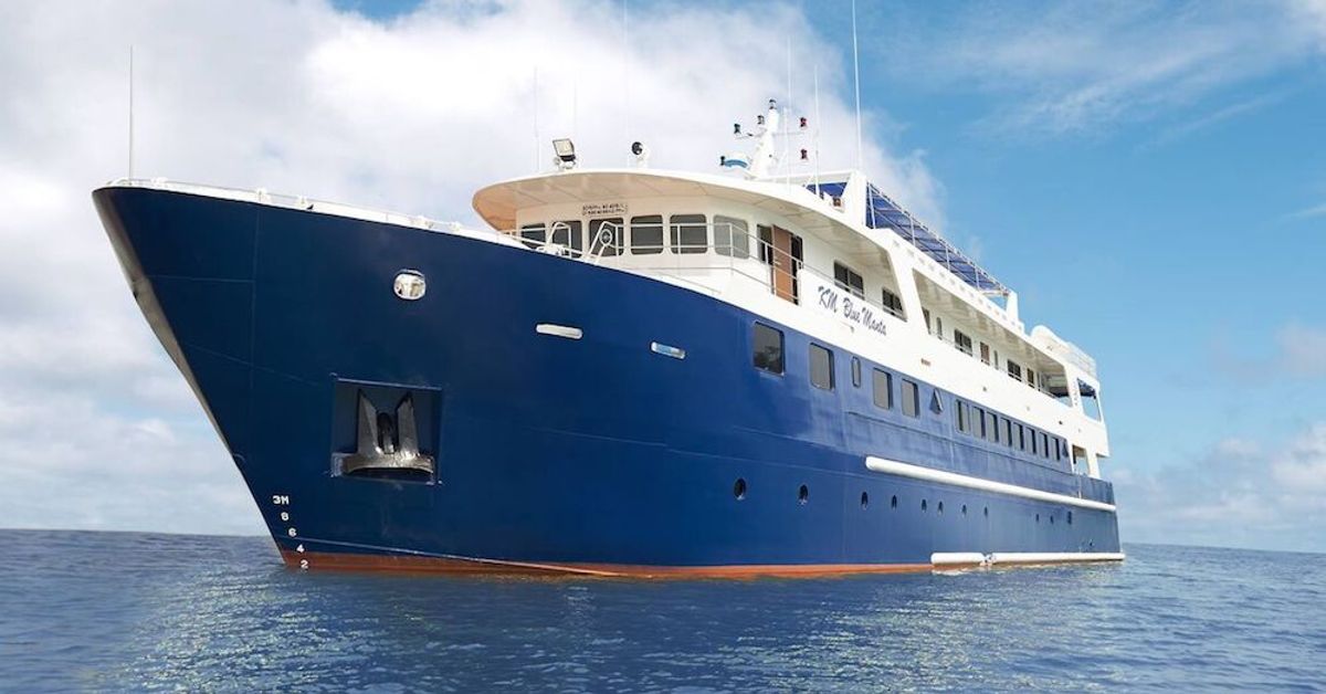 Blue Manta — vessel photograph