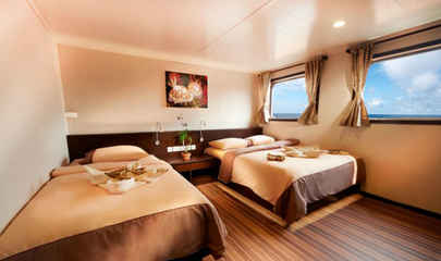 Upper Deck Twin Cabins