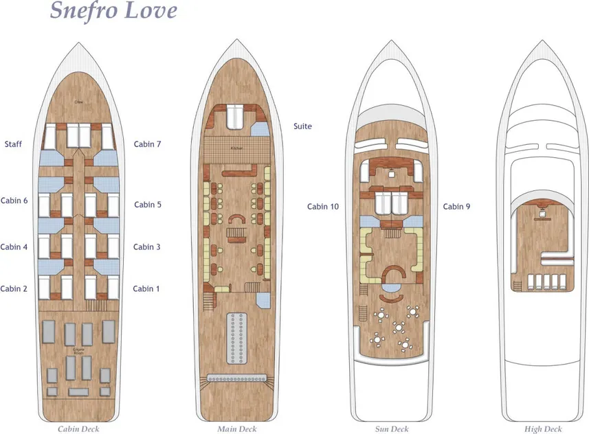 поэтажный план