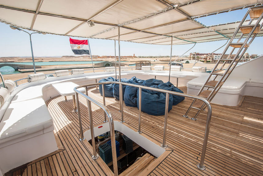 Outdoor Lounge - Red Sea Adventurer