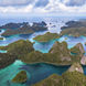 Raja Ampat Aerial View