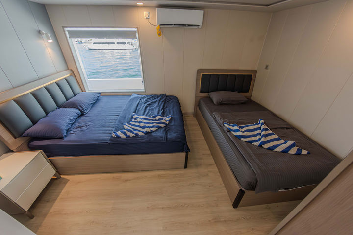 Upper Deck Twin Cabin