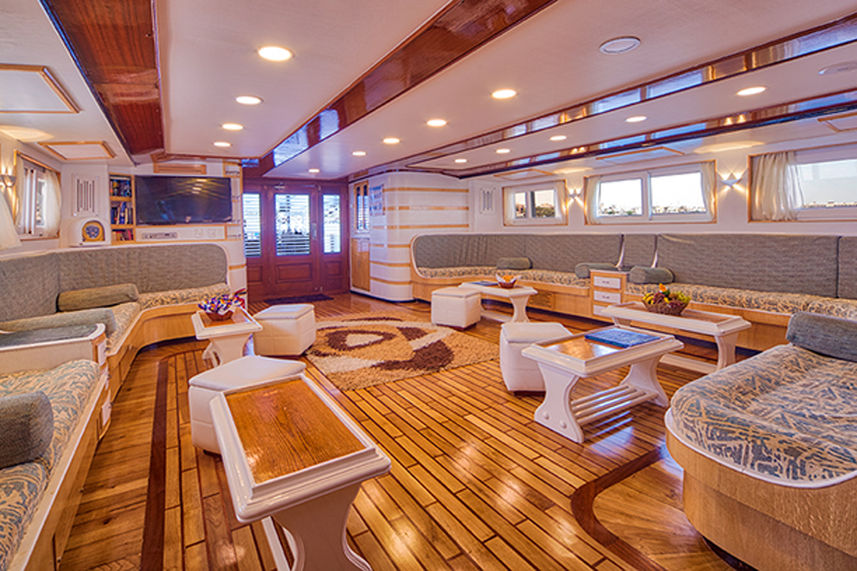 Salon interior - Seawolf Dominator