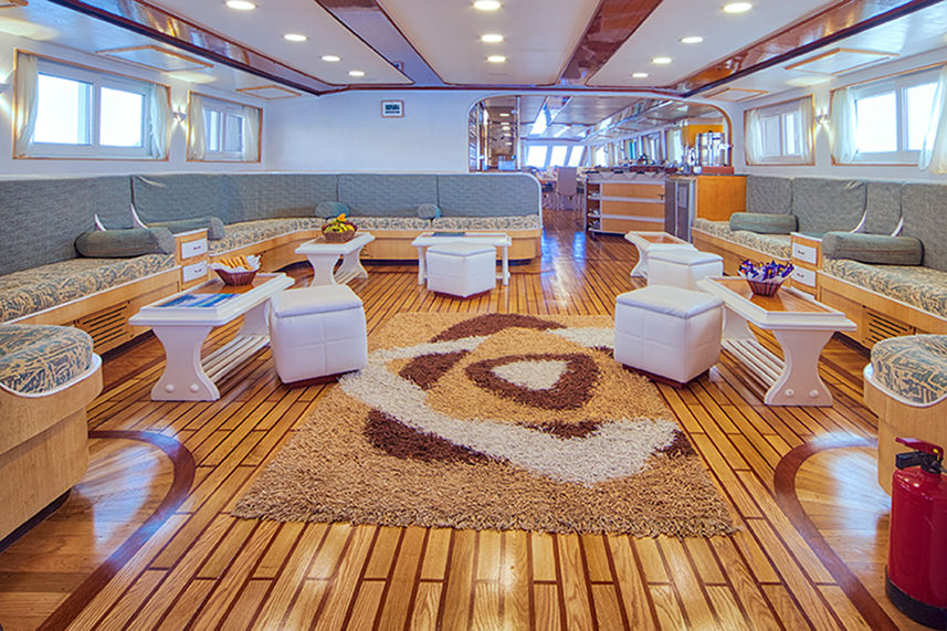 Salon interior - Seawolf Dominator