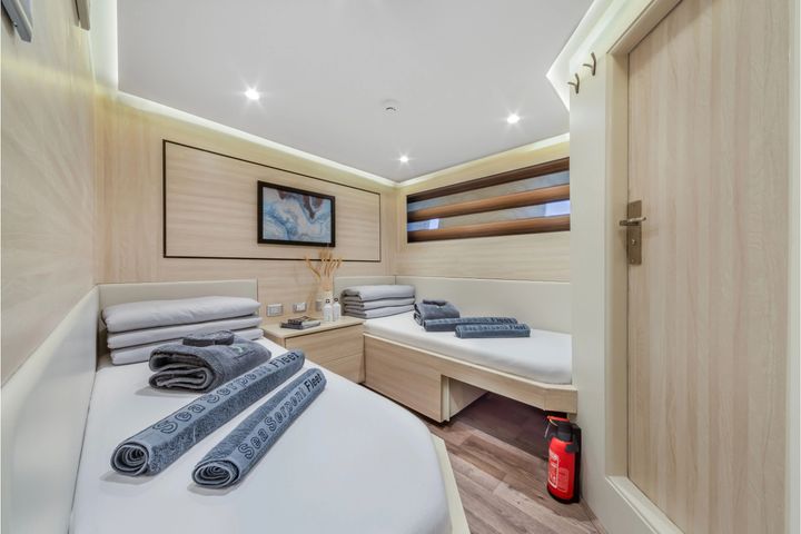 Standard Twin Lower Deck Cabins