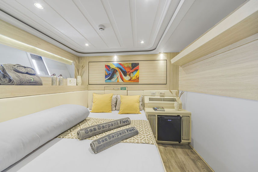 Double Bed Lower Deck