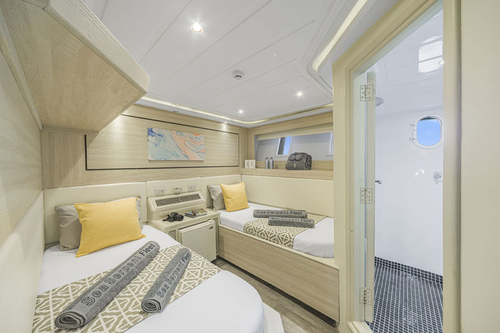 Standard Twin Lower Deck Cabins