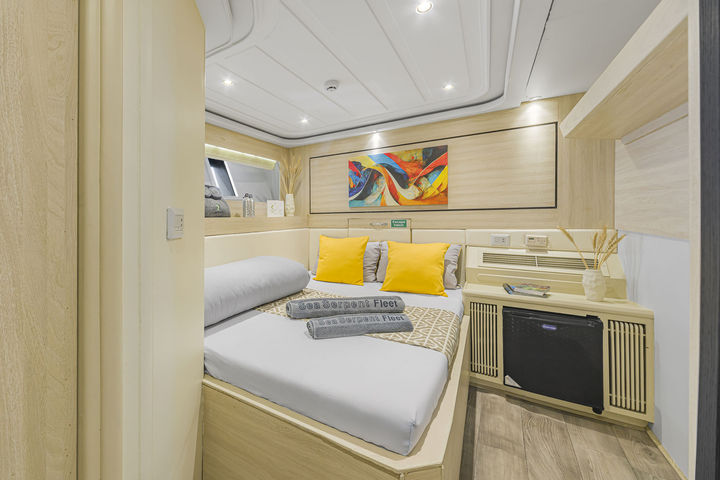 Double Bed Lower Deck Cabins