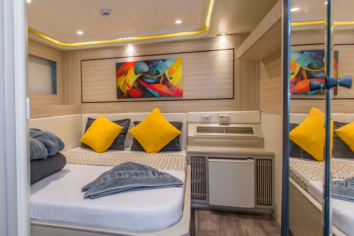 Double Bed Lower Deck Cabins