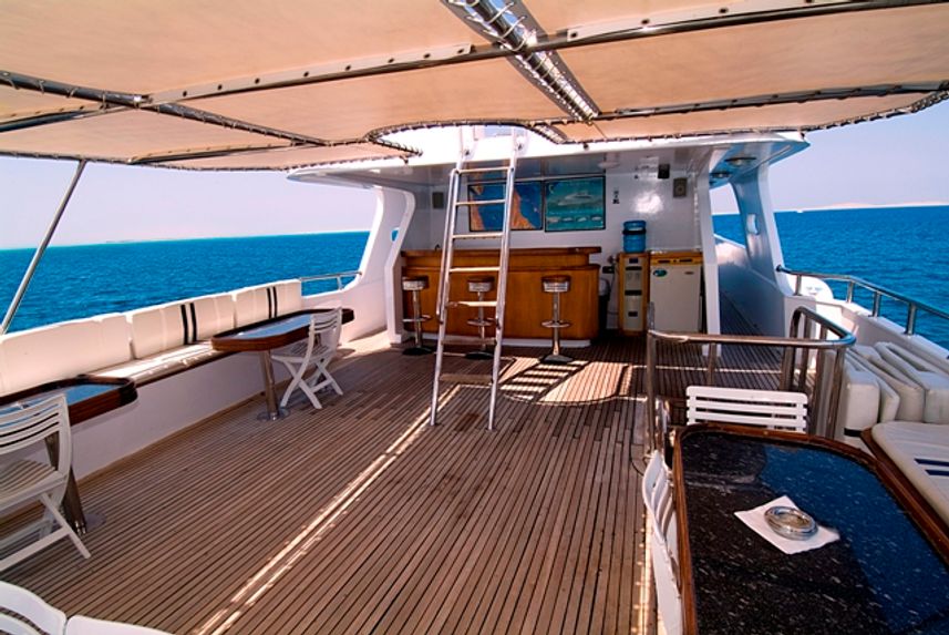 MY Miss Nouran Liveaboard Red Sea Sundeck