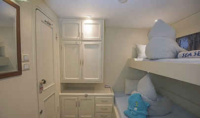 Lower Deck Twin Cabin