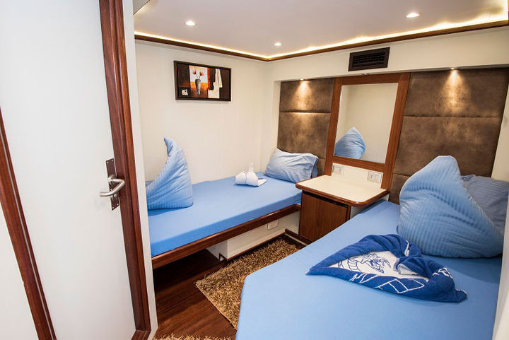 Standard Twin Lower Deck Cabins