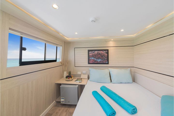 Double Bed Upper Deck Cabins