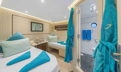 Standard Twin Upper Deck Cabins
