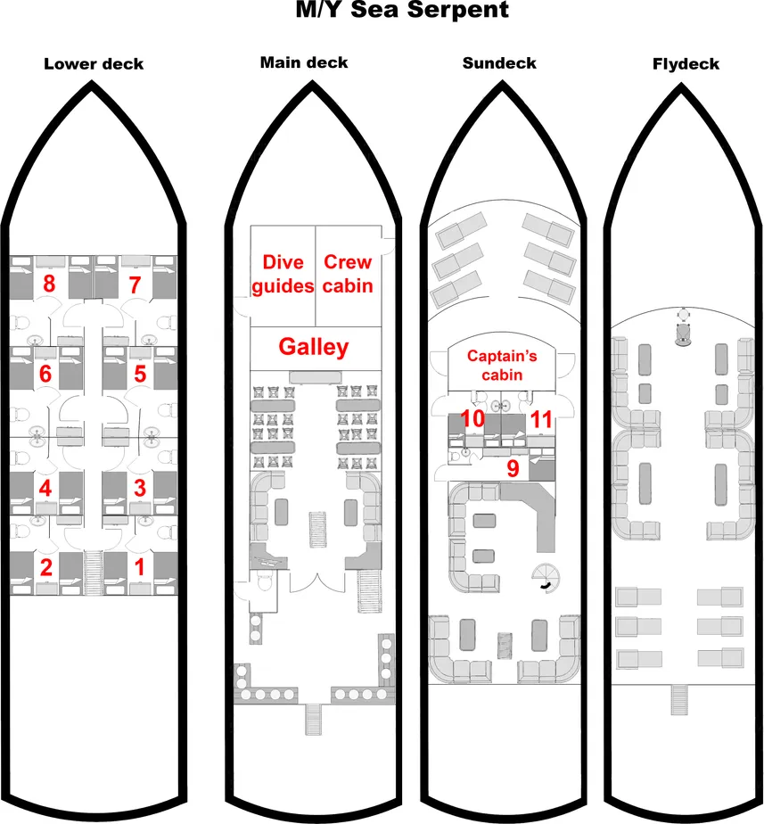 поэтажный план