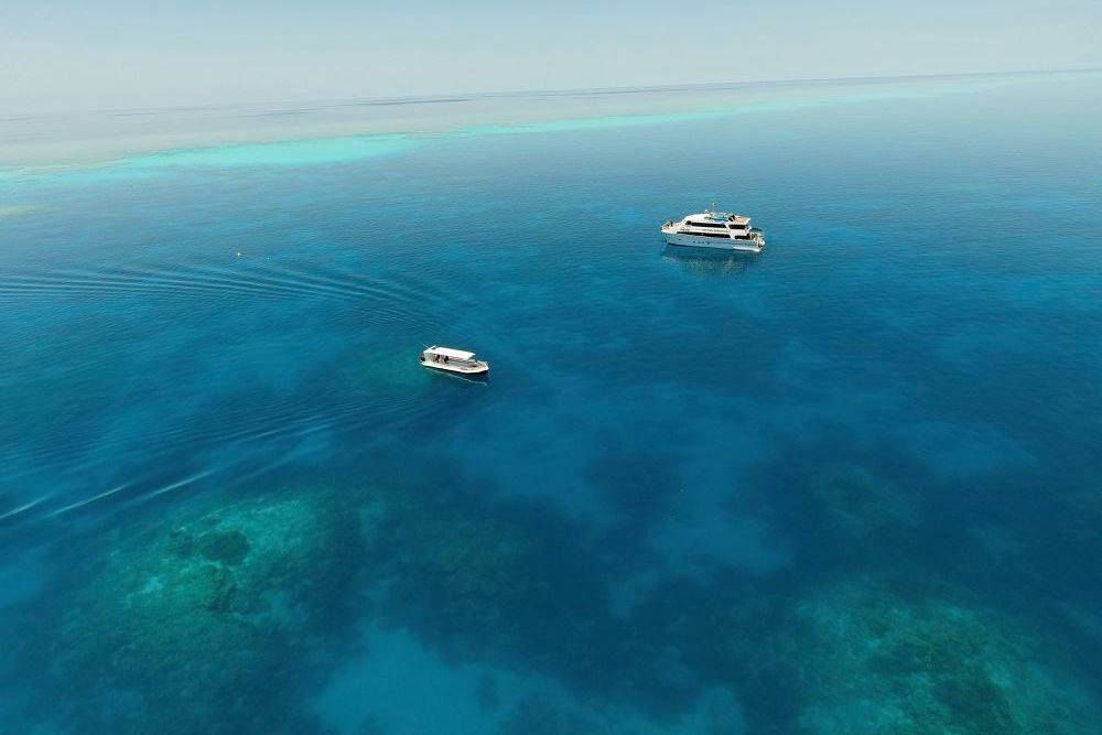 Beautiful clear waters - Rowley Shoals