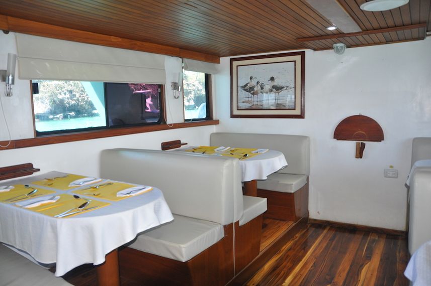 Dining Room - Astrea Galapagos
