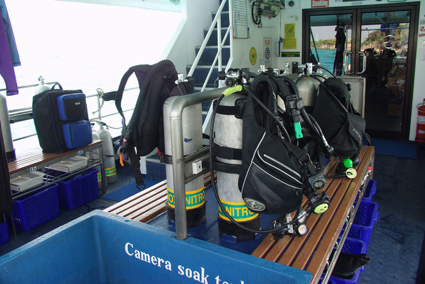 Dive deck - Spirit of Niugini