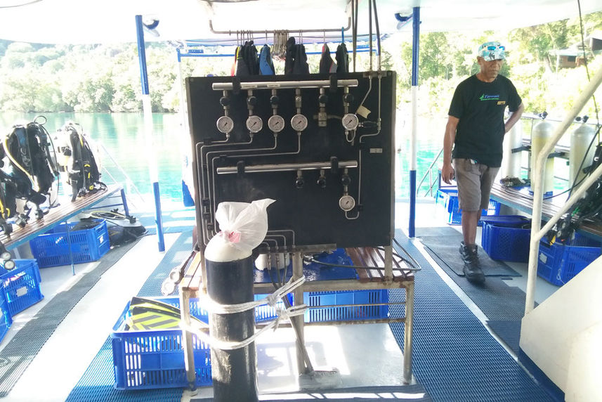 Dive deck - Spirit of Niugini