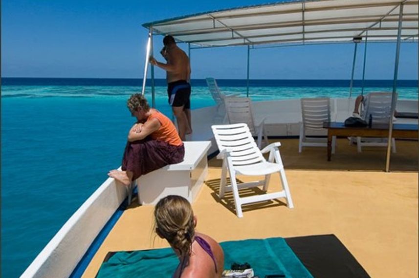 Sun Deck - M/V Sea Spirit Maldives