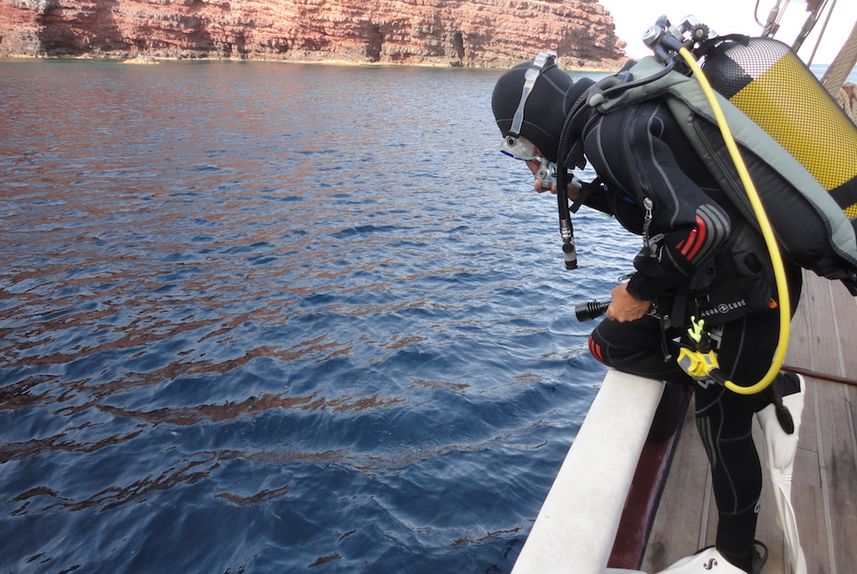 Diving from the Norseman Liveaboard