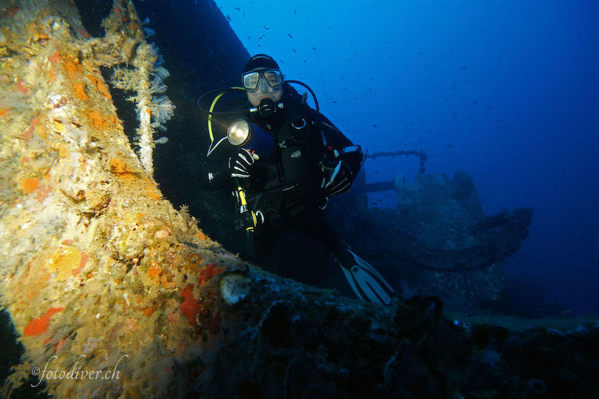 Diving in Italy