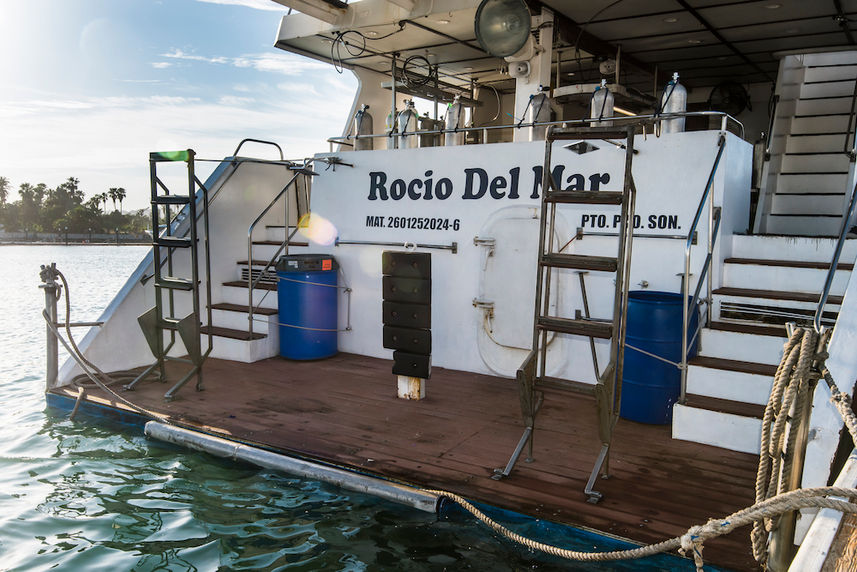 Piattaforma per subacquei - Rocio del Mar