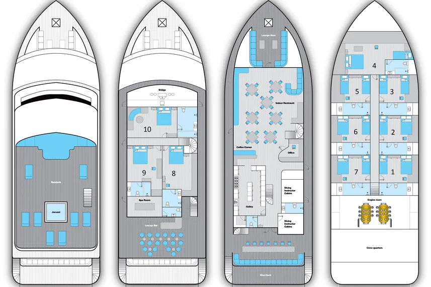 #deckplan floorplan