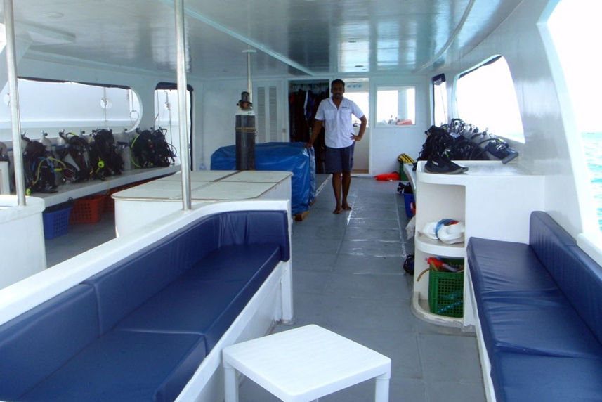 Dive deck - Top Class Cruising - Sachika