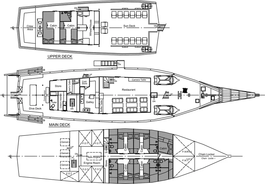 поэтажный план