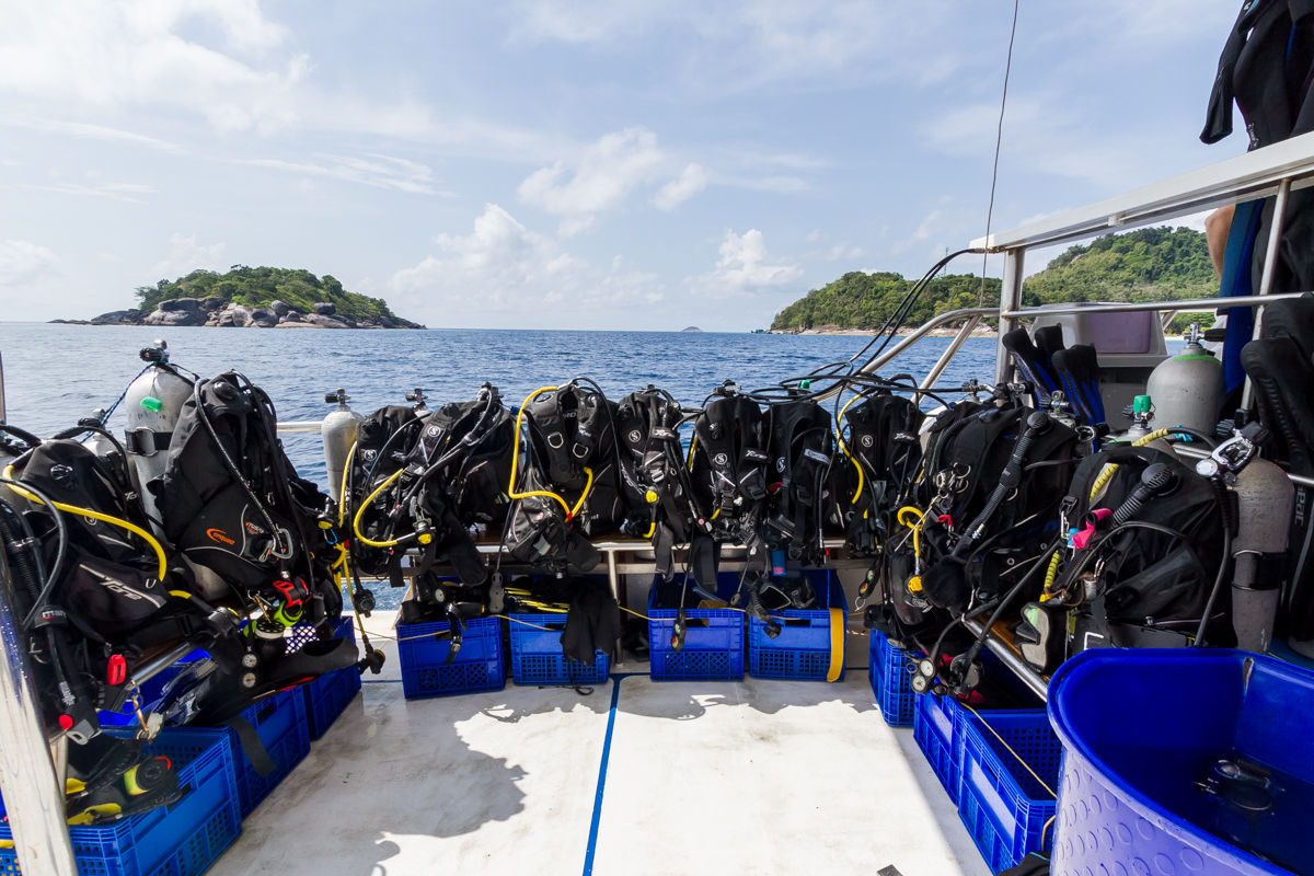 Cubierta de buceo - Pawara