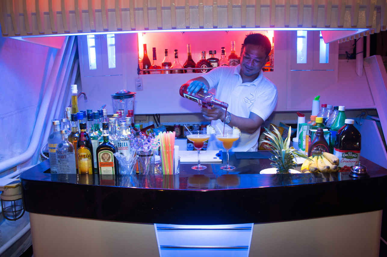 Bar et Salon extérieur - Discovery Palawan