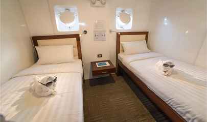 Lower Deck Twin Cabin
