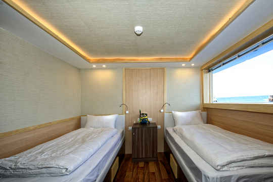 Twin Sea View Upper Deck