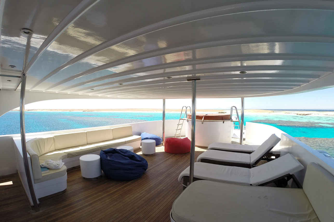 Salon extérieur - MY Odyssey