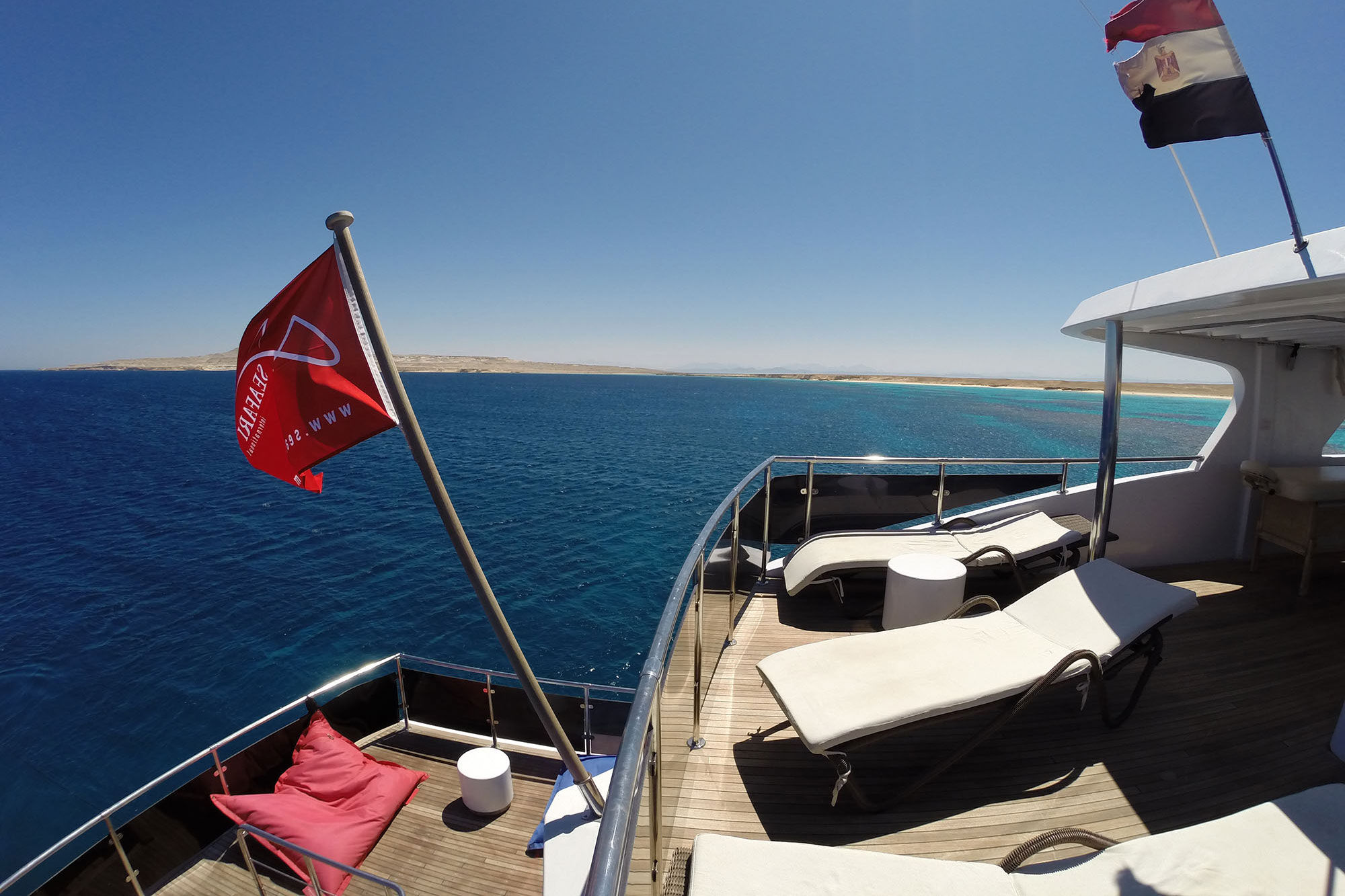 Sun Deck - MY Odyssey Liveaboard