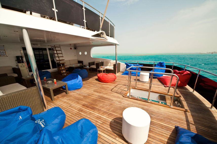 Sun Deck - MY Odyssey Liveaboard