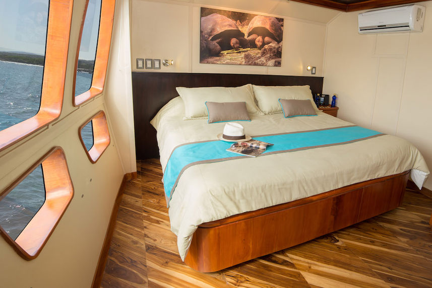 Main Deck Double Cabin - Majestic Galapagos Yacht