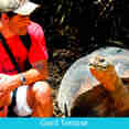 Up close with Giant Tortoises in Galapagos